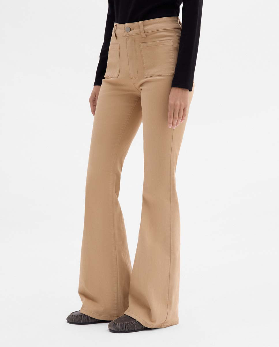 Patch pocket pants