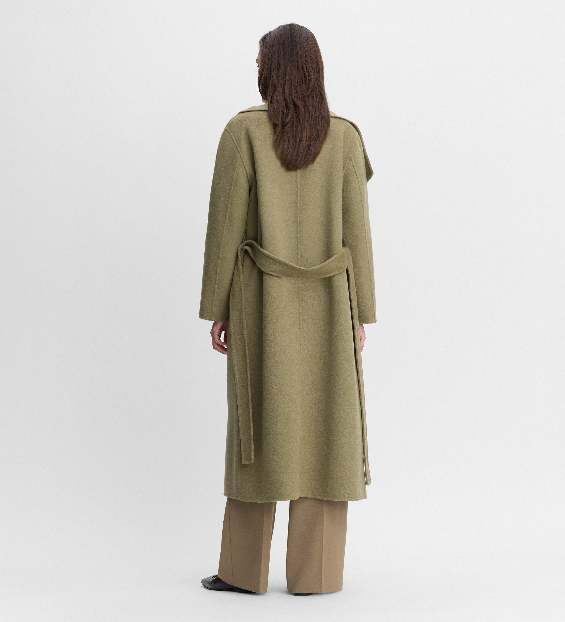 Long double-sided coat
