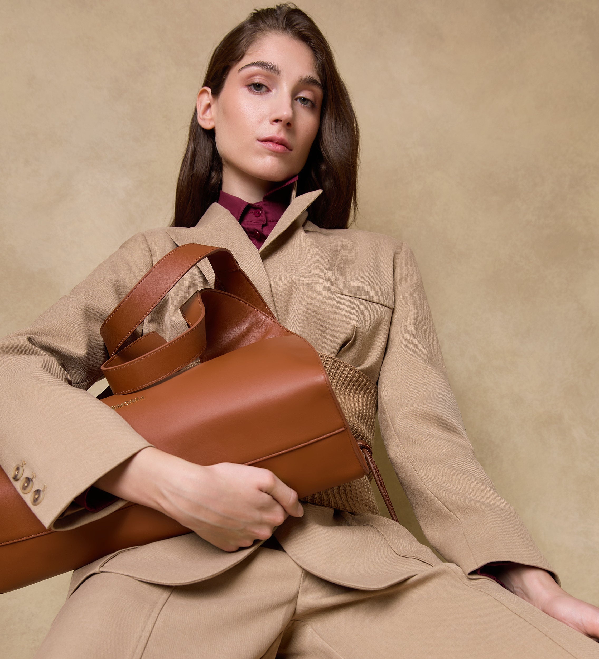 Americana entallada costuras