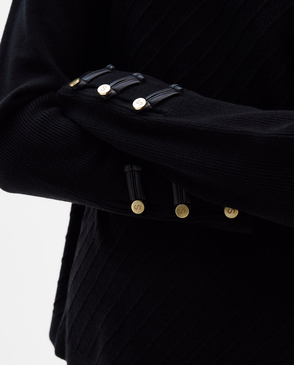Jersey oversize detalle botones