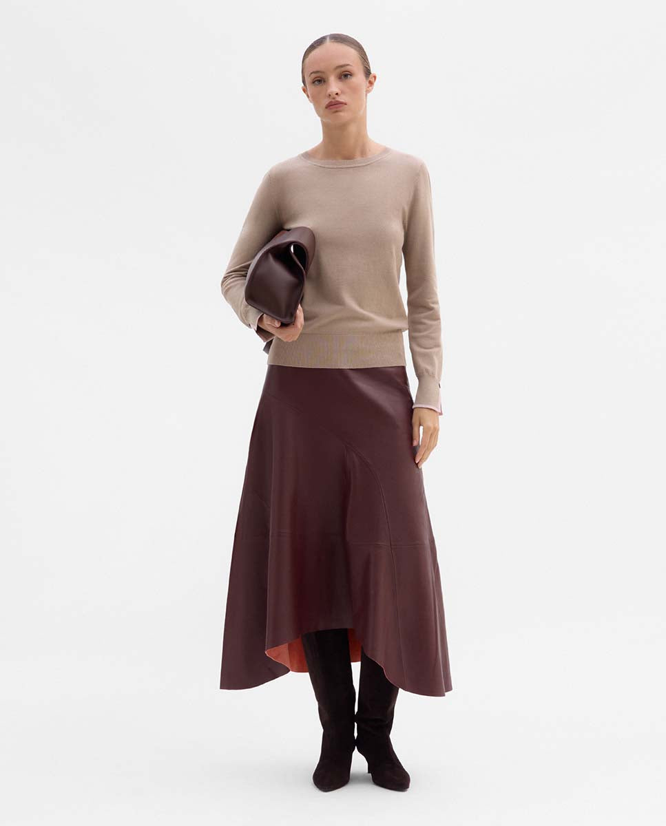 Round neck sweater