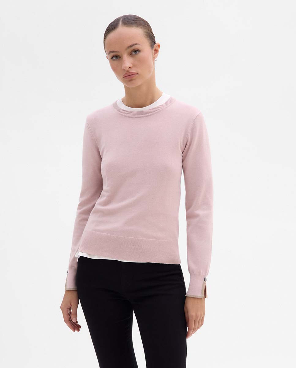 Round neck sweater