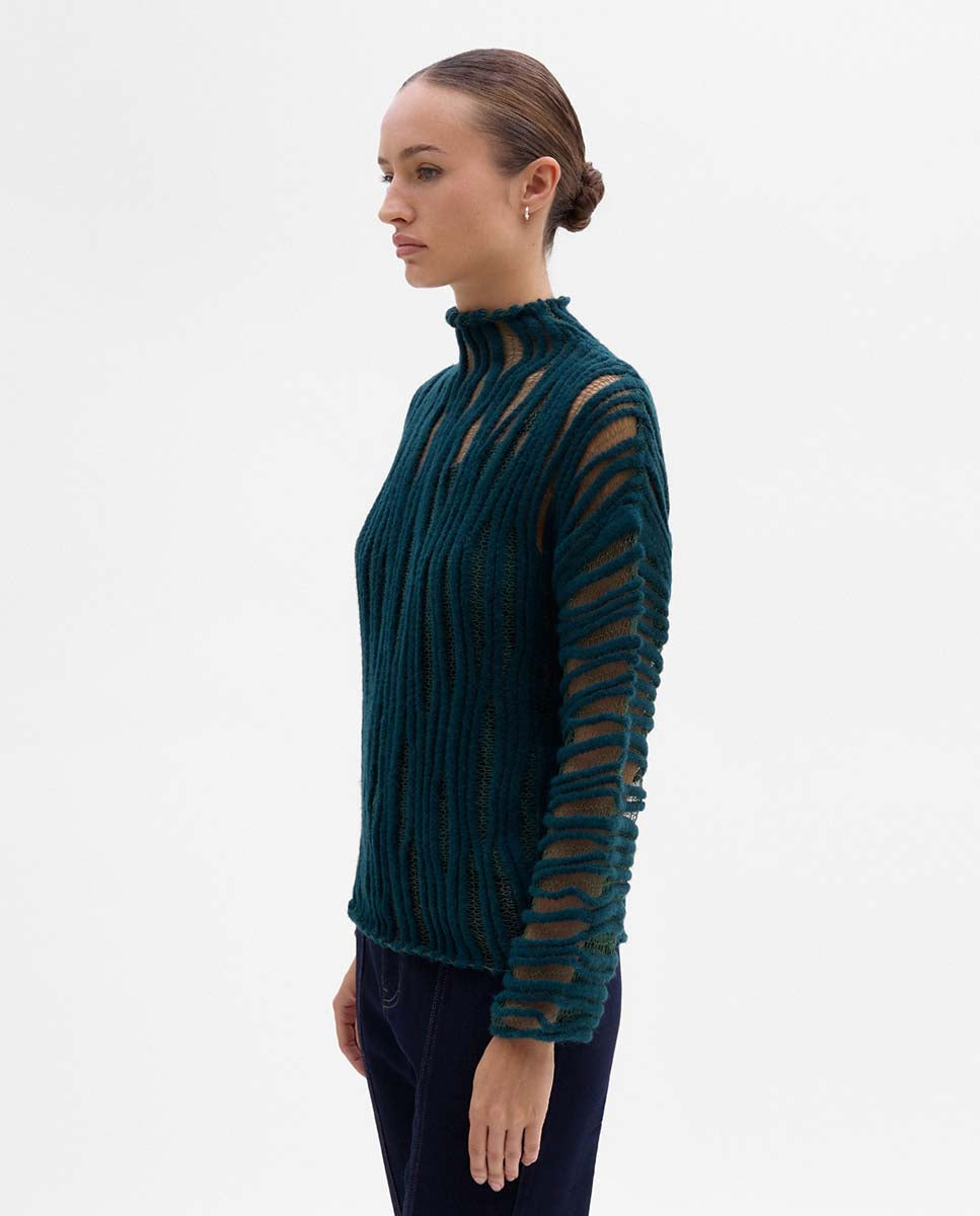 Fancy knit jersey