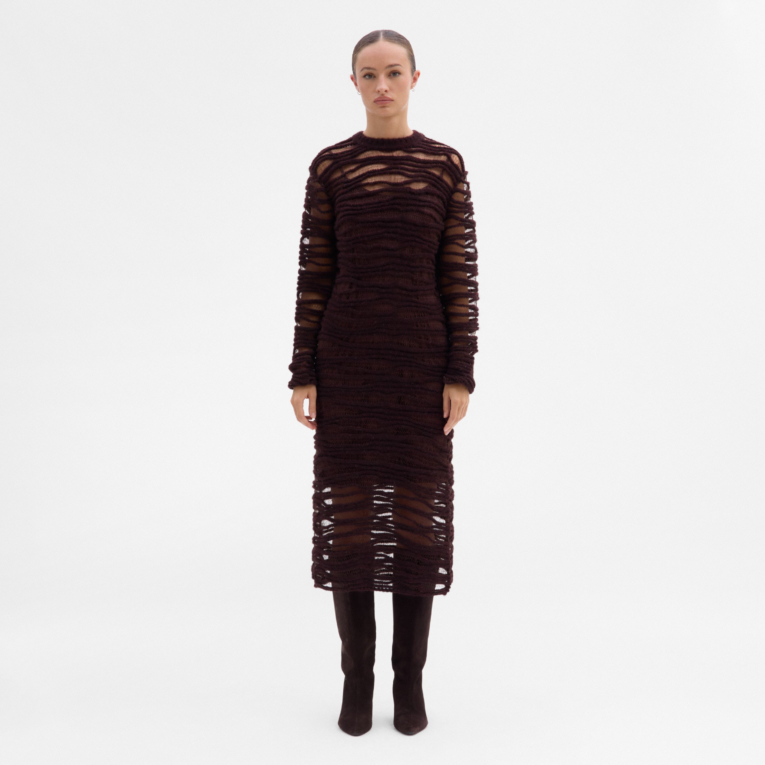 Fancy knit dress