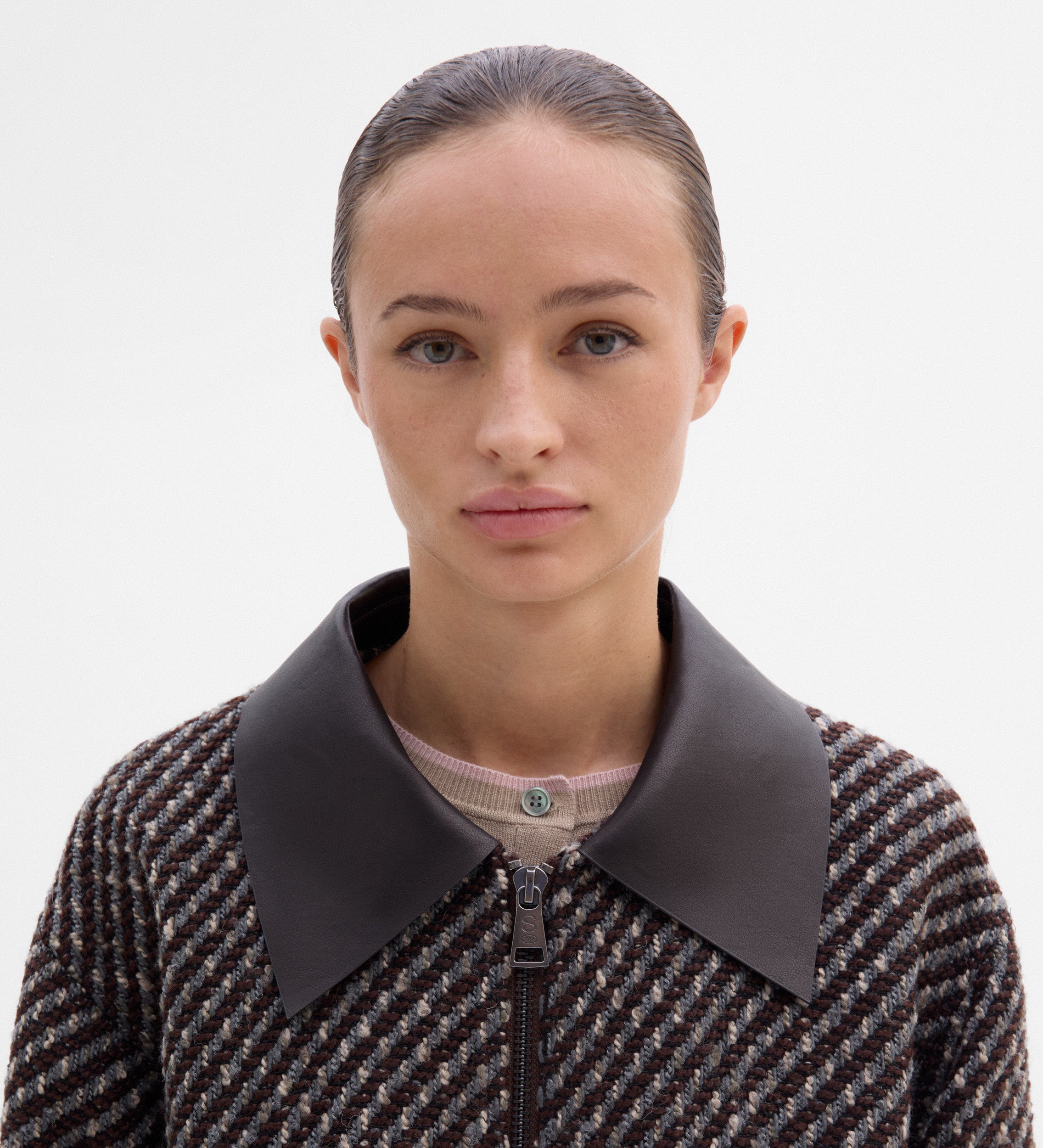 Fancy knit jacket
