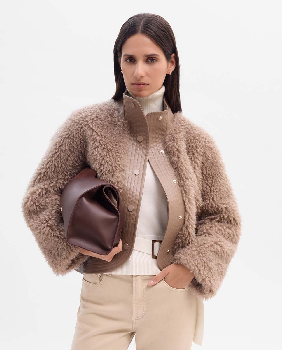 Chaqueta bomber borreguillo