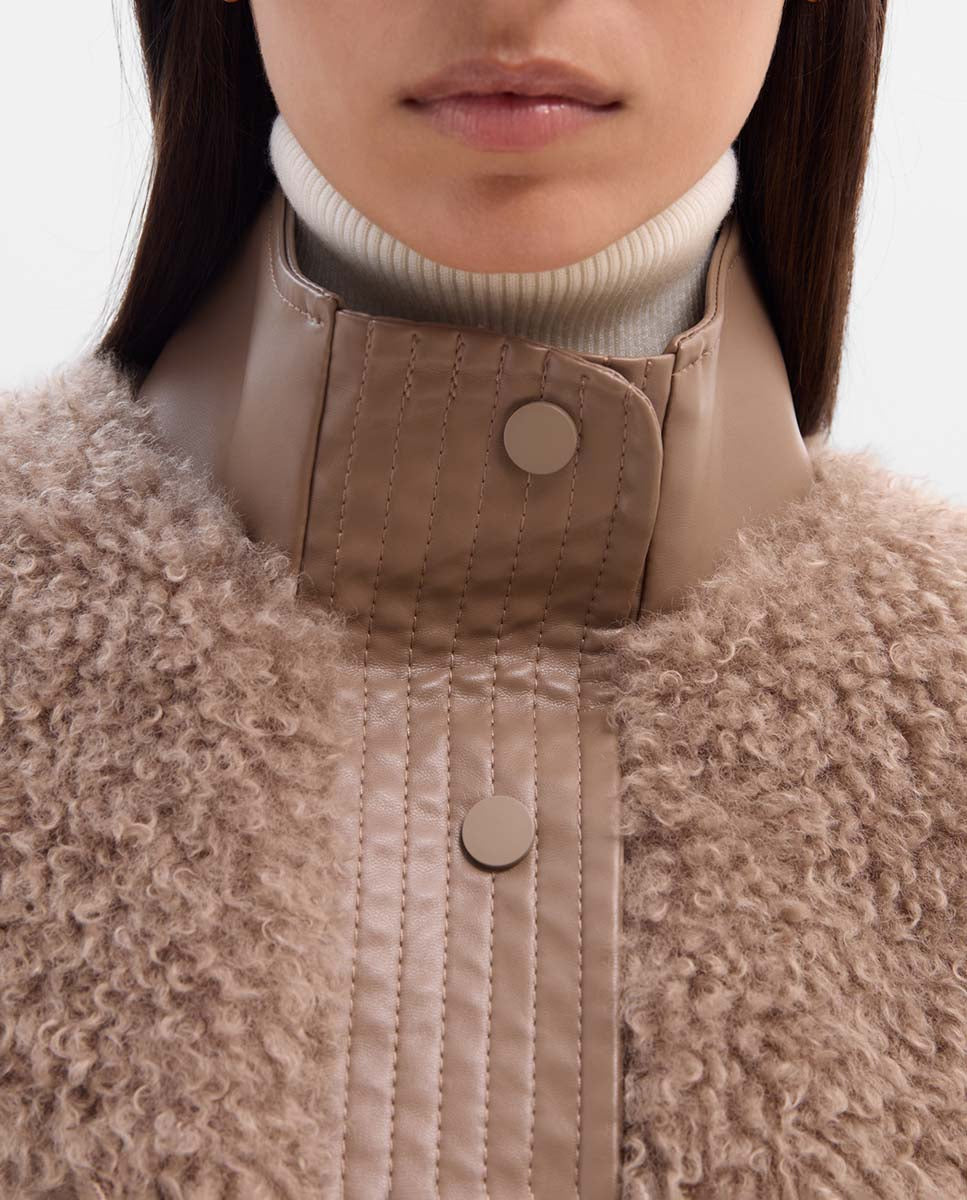 Chaqueta bomber borreguillo