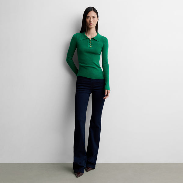 Polo-neck sweater