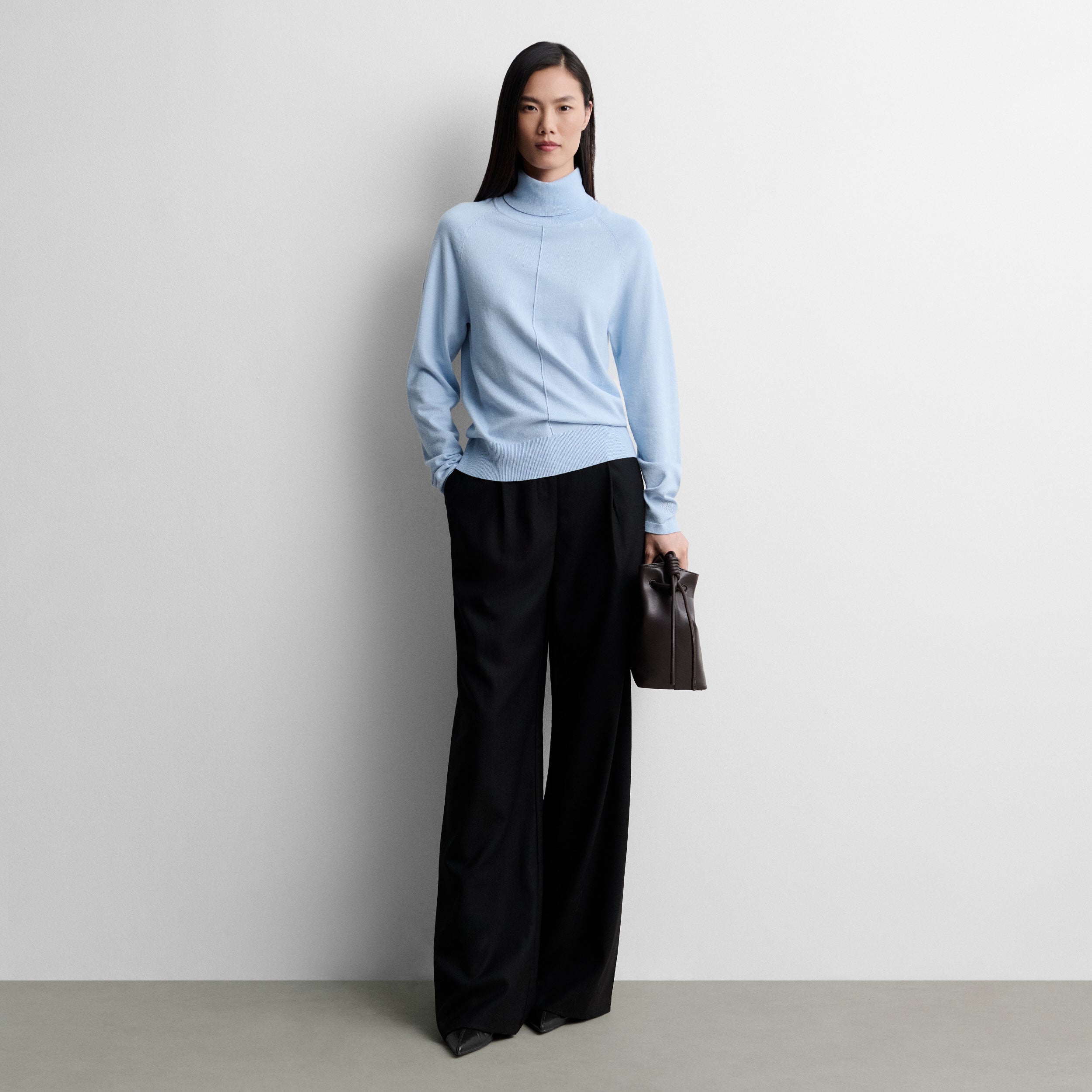 High-neck sweater
