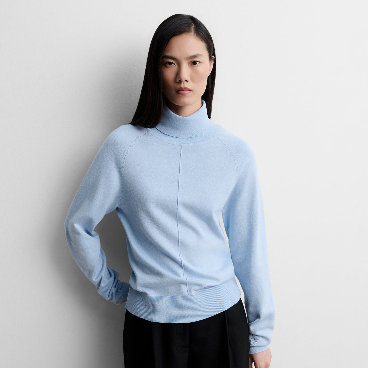 High-neck sweater