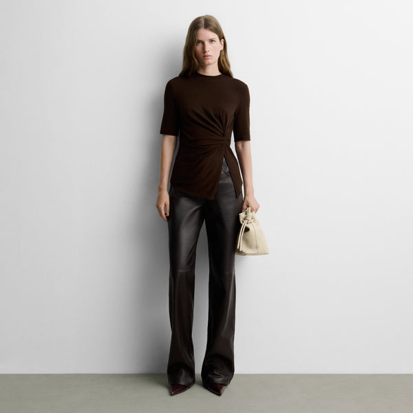 Draped t-shirt