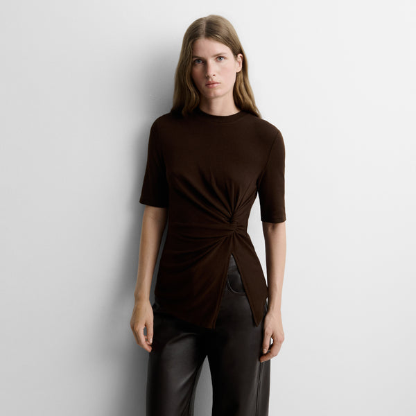 Draped t-shirt