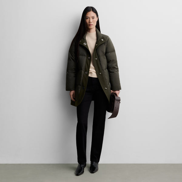 Quilted puffer jacket