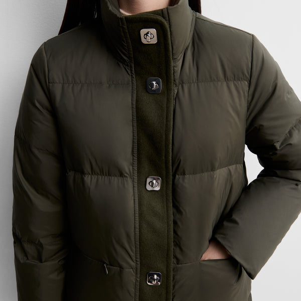 Quilted puffer jacket