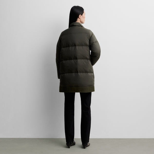 Quilted puffer jacket