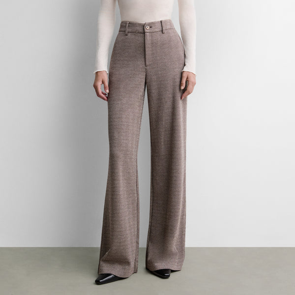 Pantalón ancho espiga