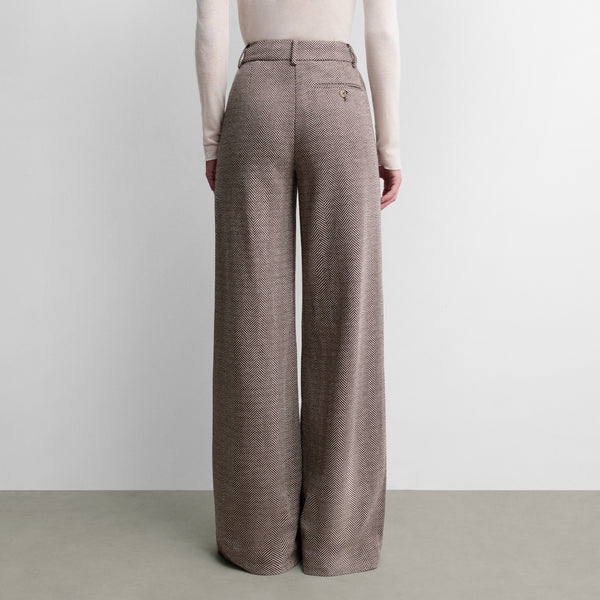 Pantalón ancho espiga