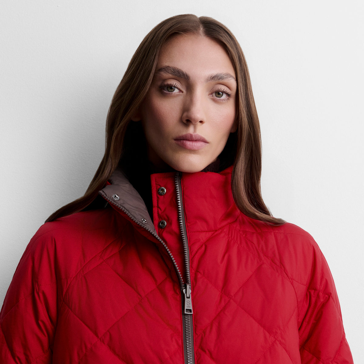 Parka corta reversible