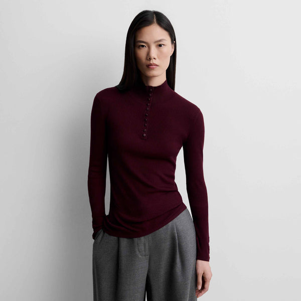 Fine-knit sweater