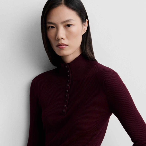 Fine-knit sweater