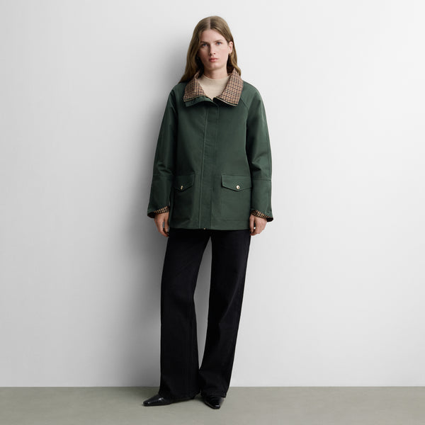 Reversible technical jacket