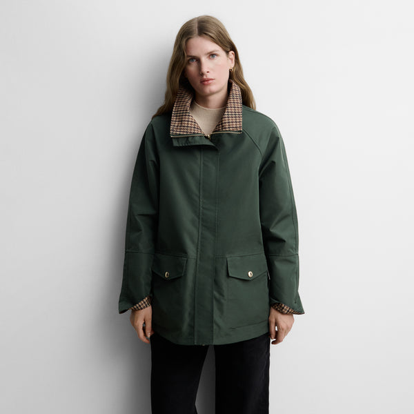 Reversible technical jacket