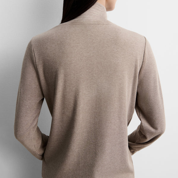 T-shirt with bow neckline