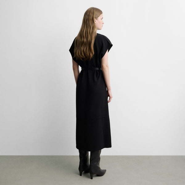 Straight midi dress