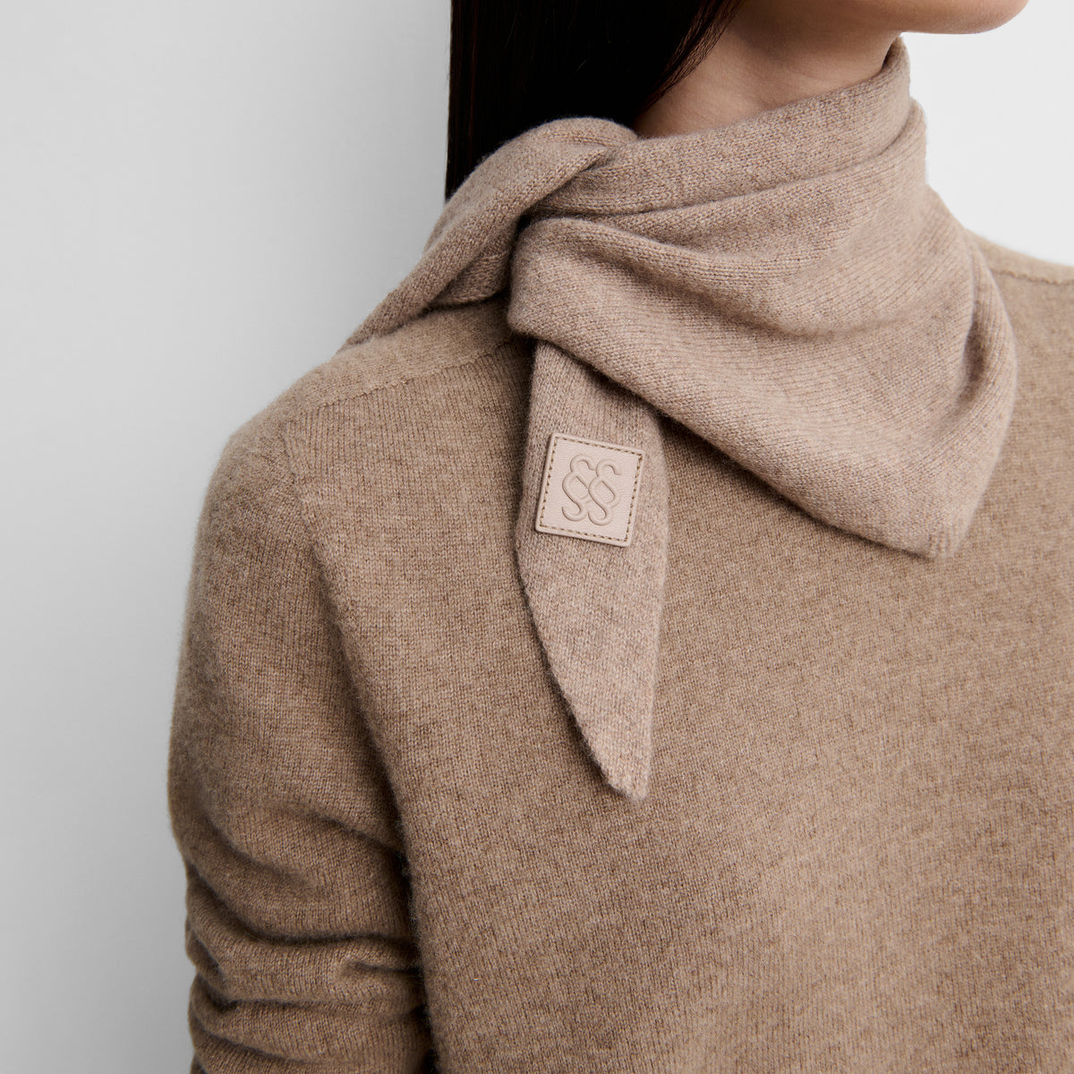 Pañuelo triangular cashmere