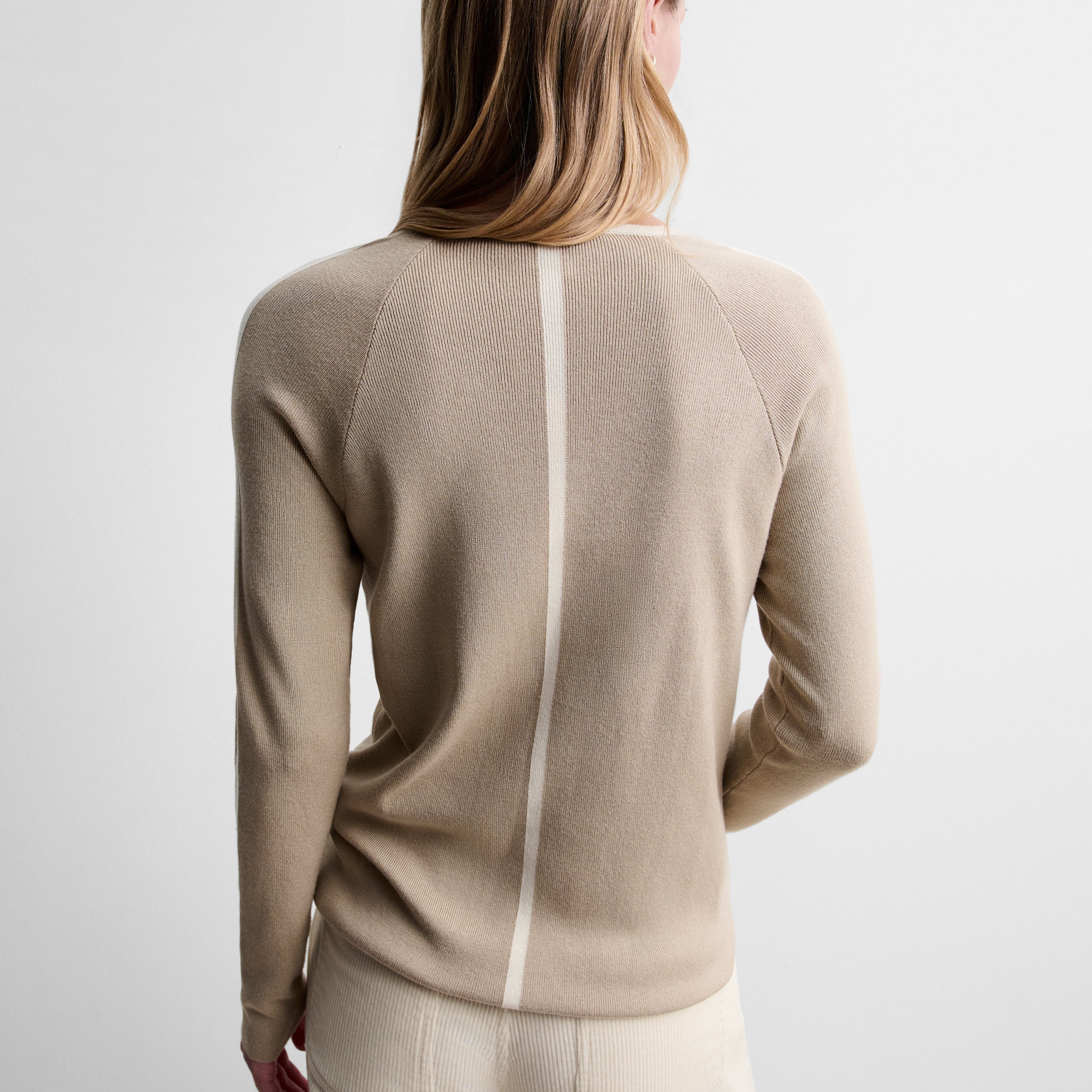 V-neck sweater