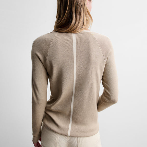V-neck sweater