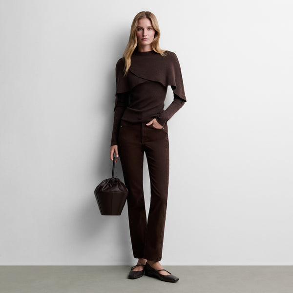 Embroidered slim jeans