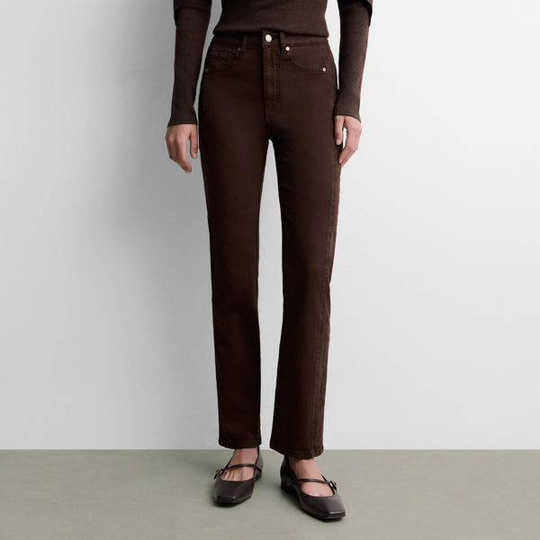 Embroidered slim jeans