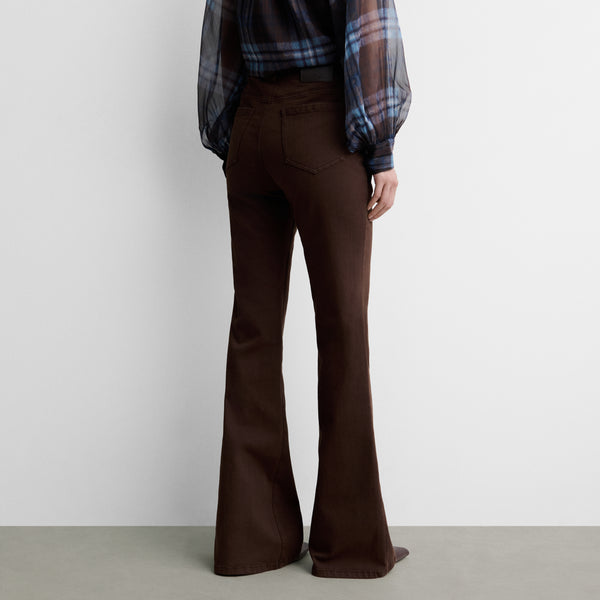 Trousers with patch pockets