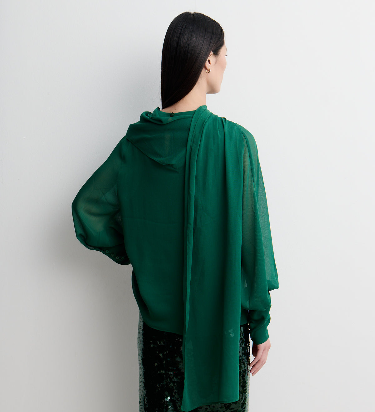 Blusa bordada pañuelo