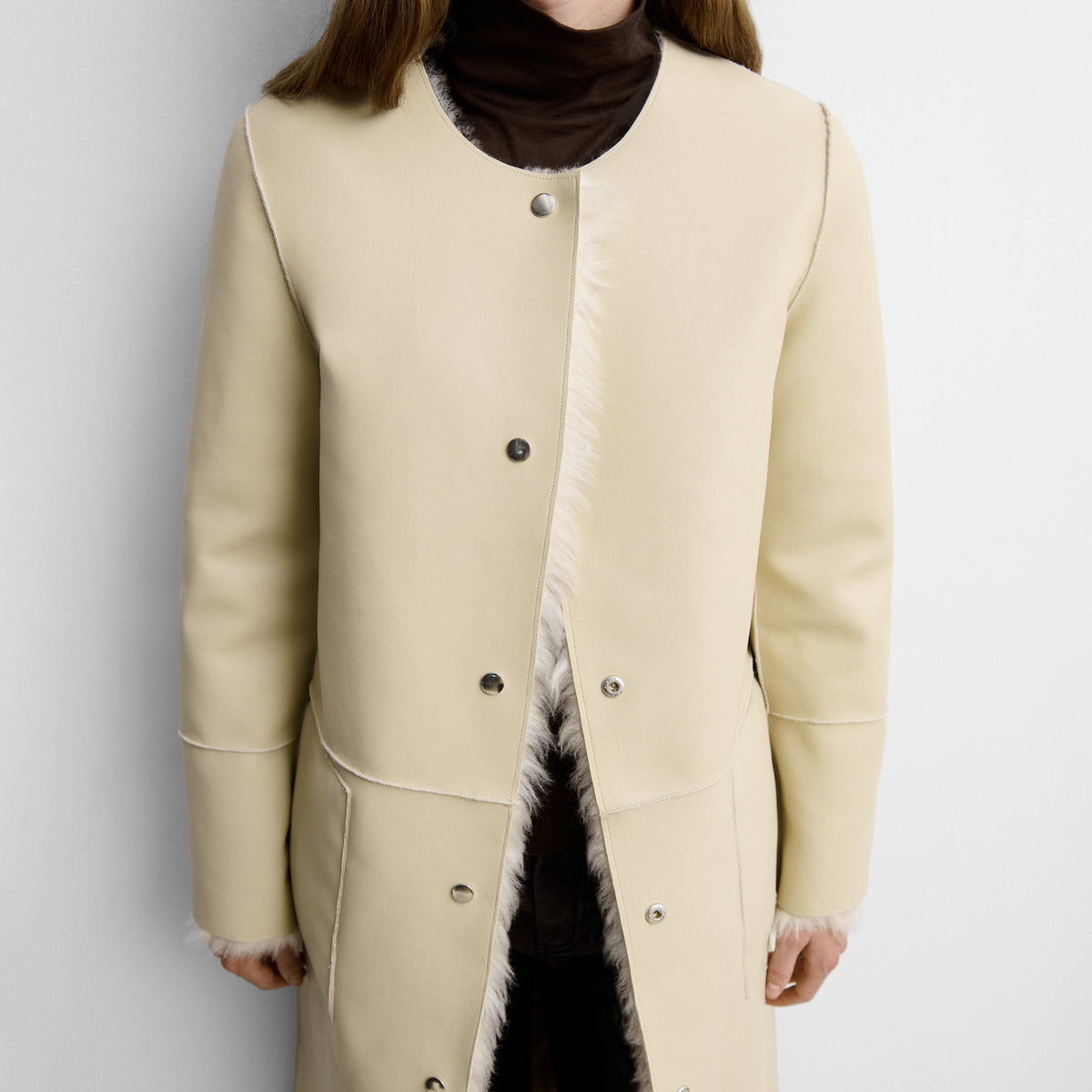 Long reversible coat