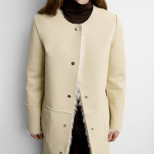 Long reversible coat