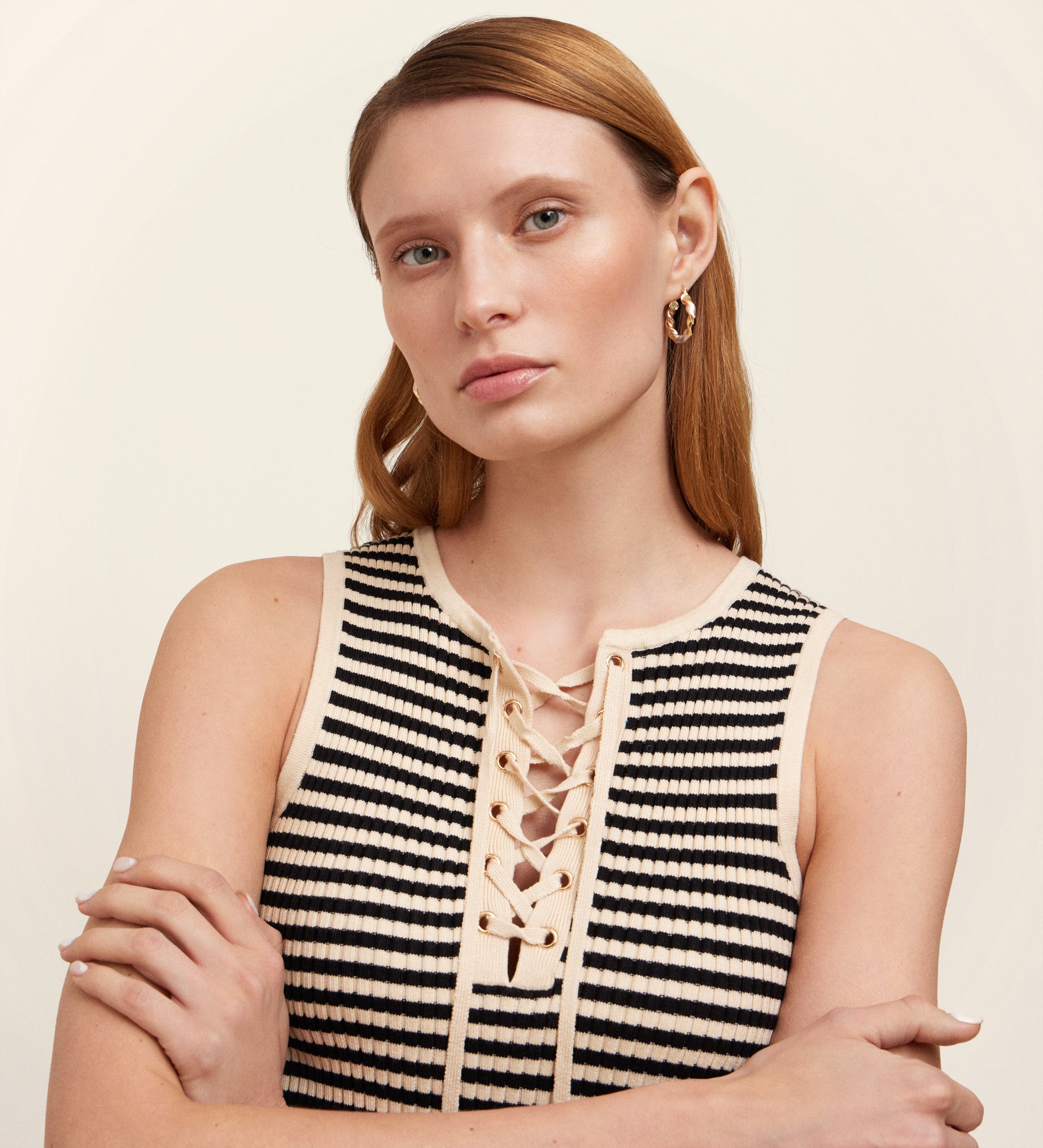 Top tricot rayas