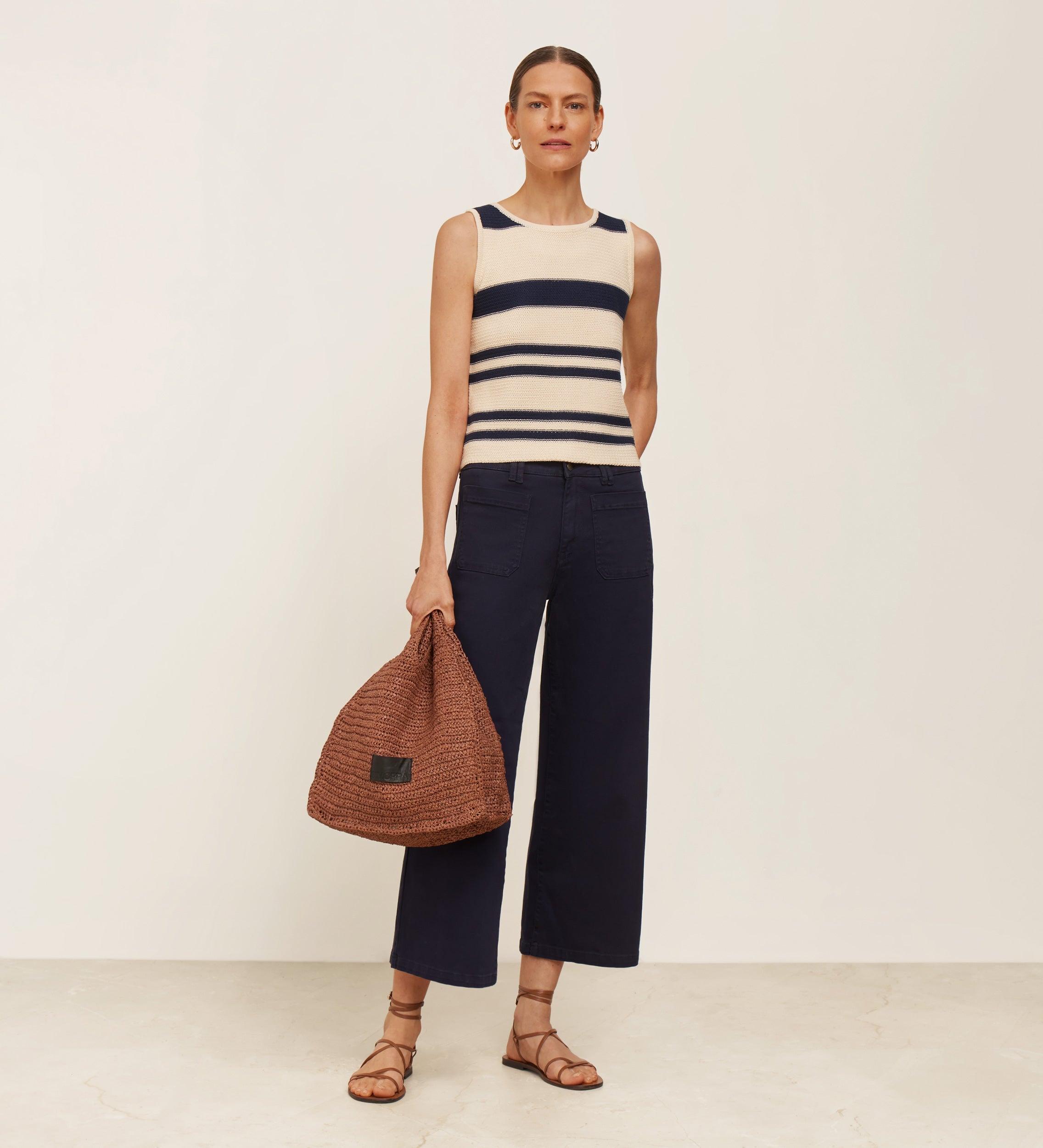 Top tricot rayas