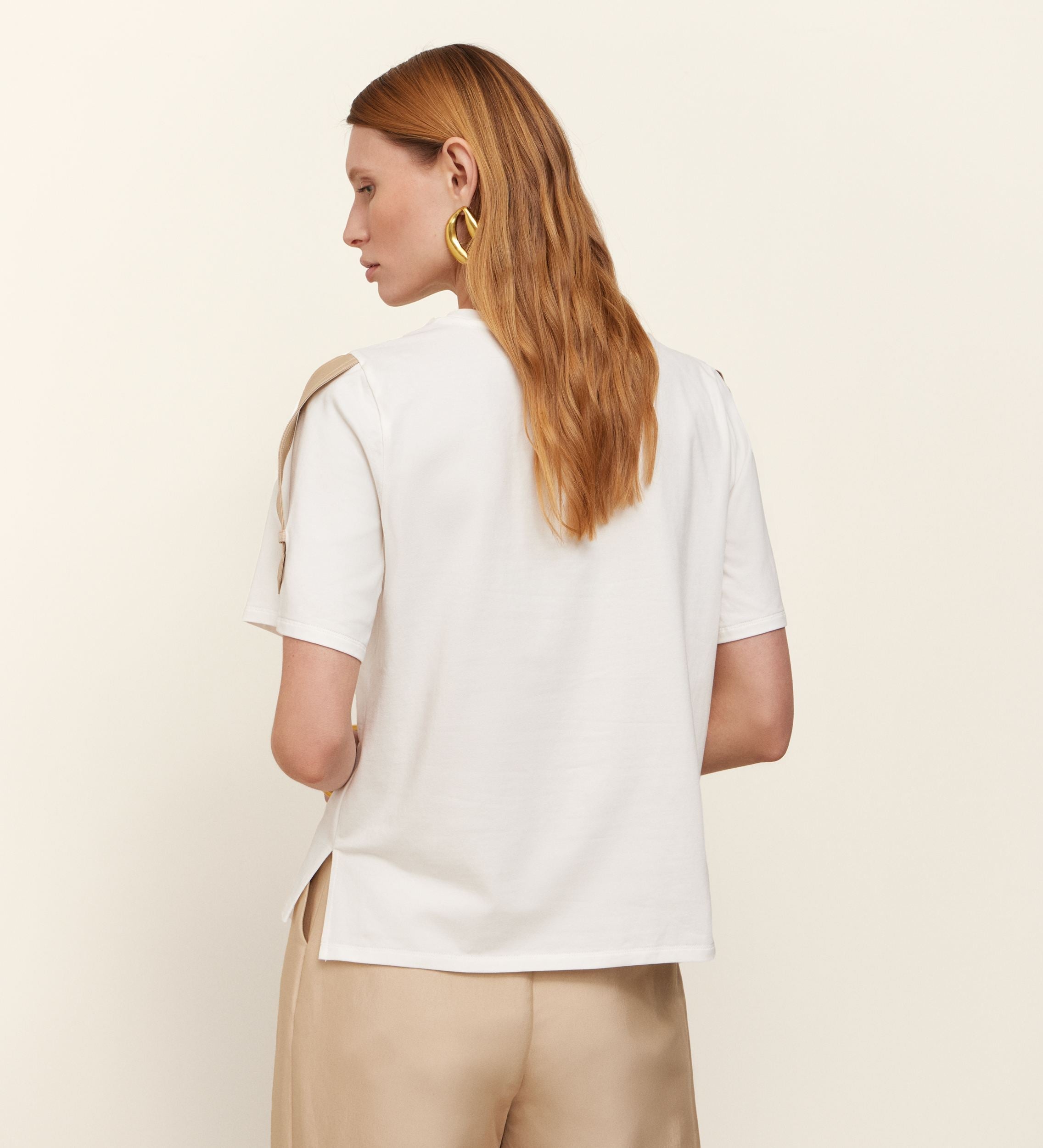 T-shirt with epaulette detail