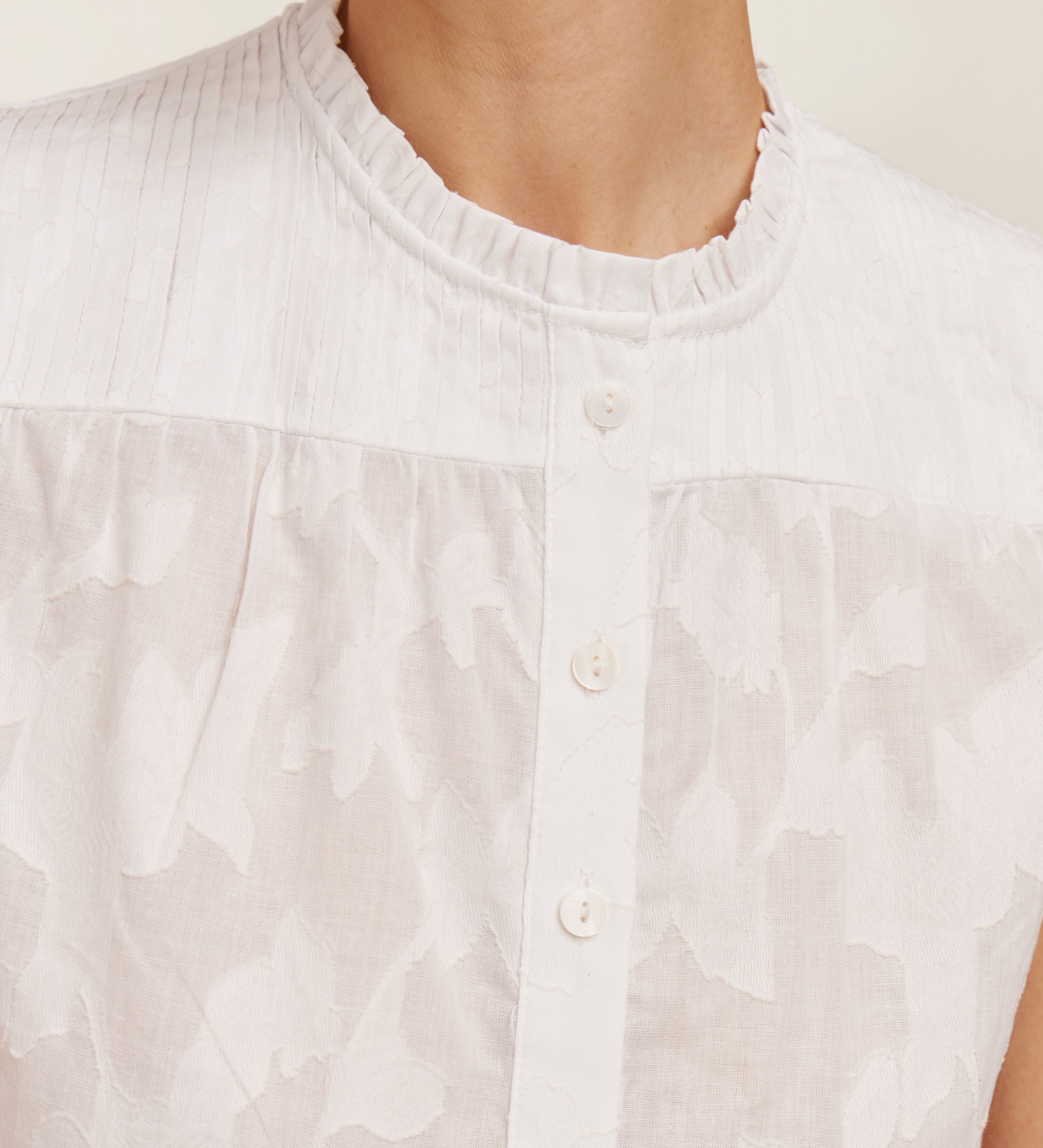 Blusa sisada fil coupé