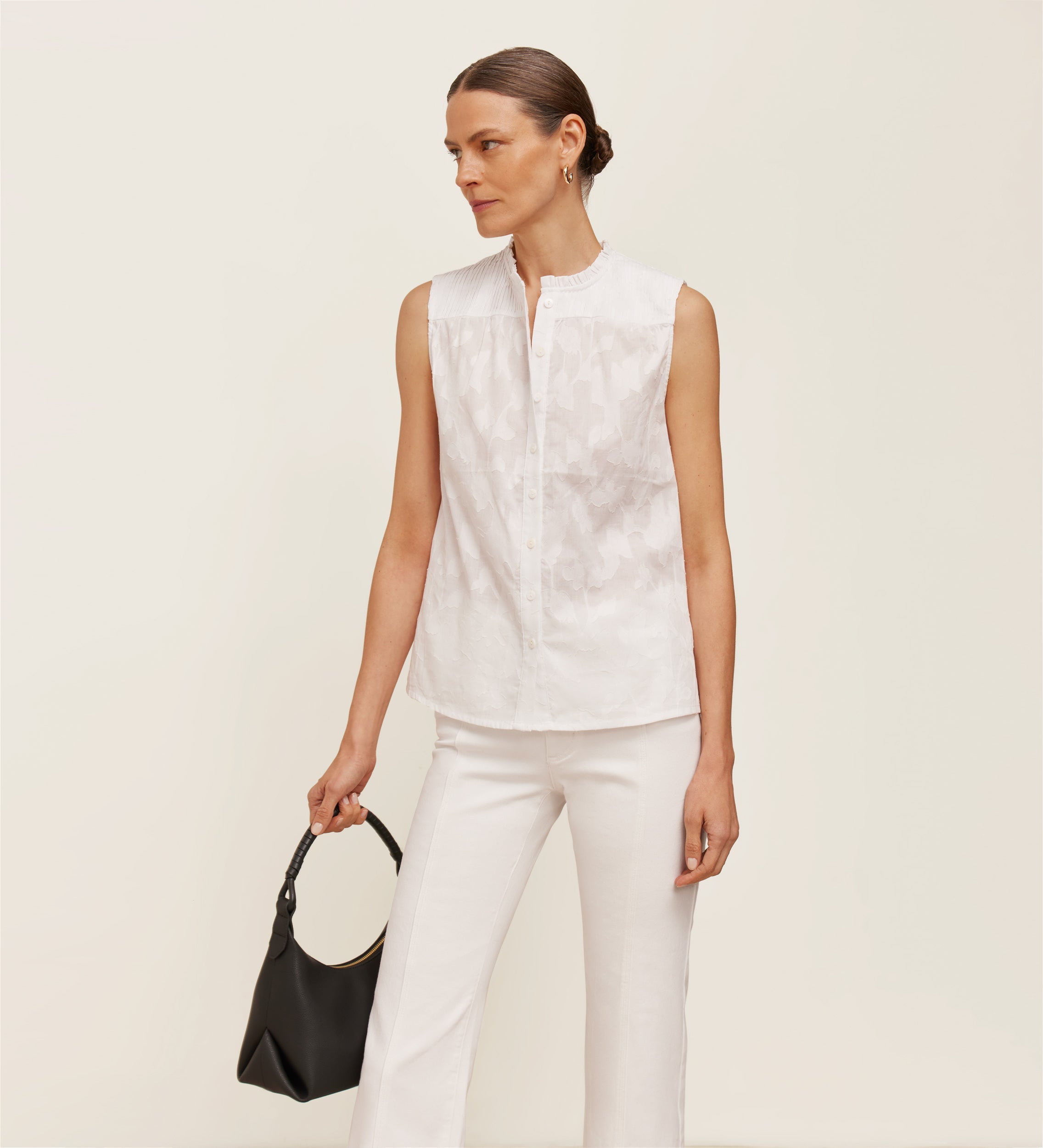 Blusa sisada fil coupé