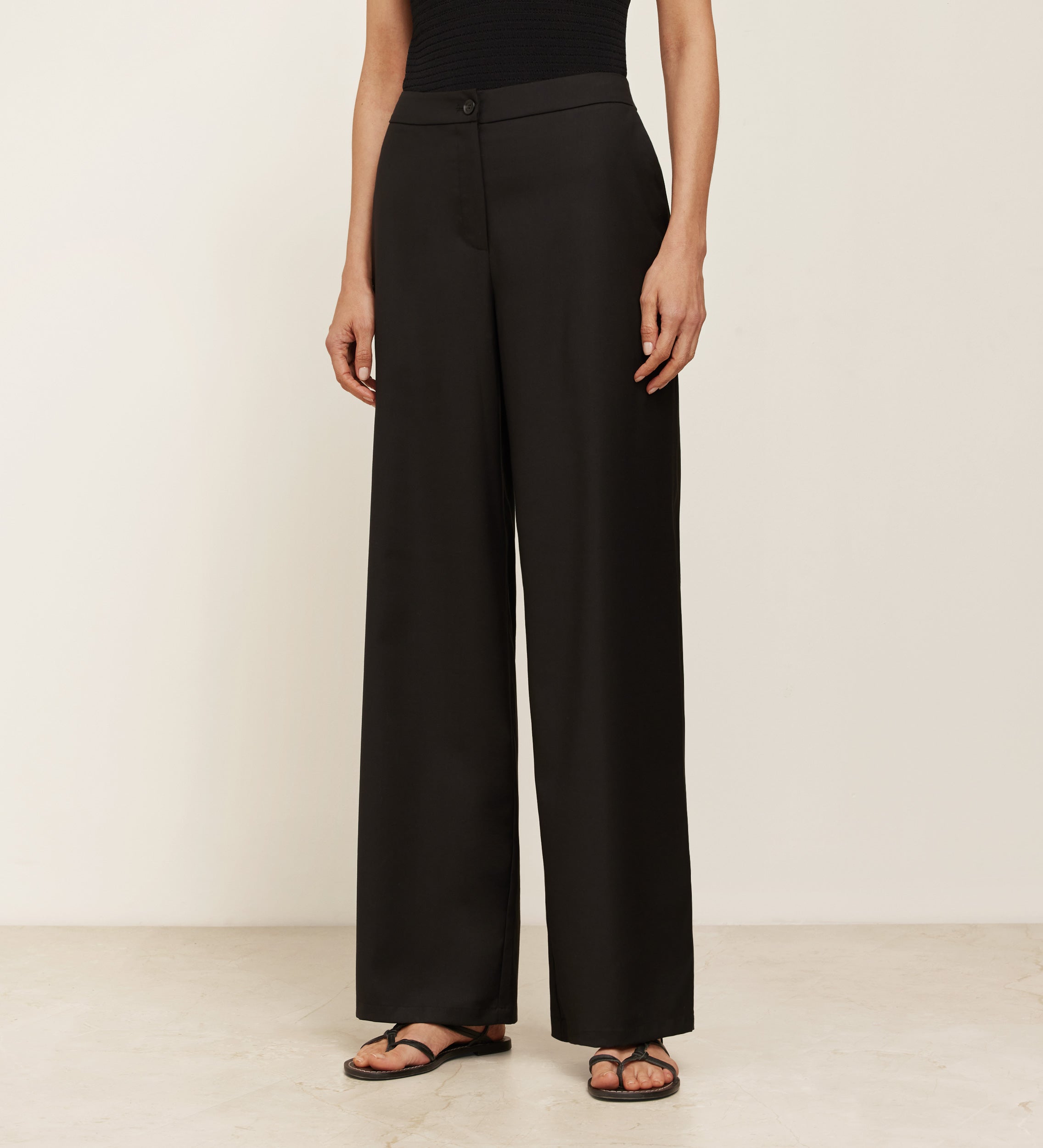 Long flowing trousers