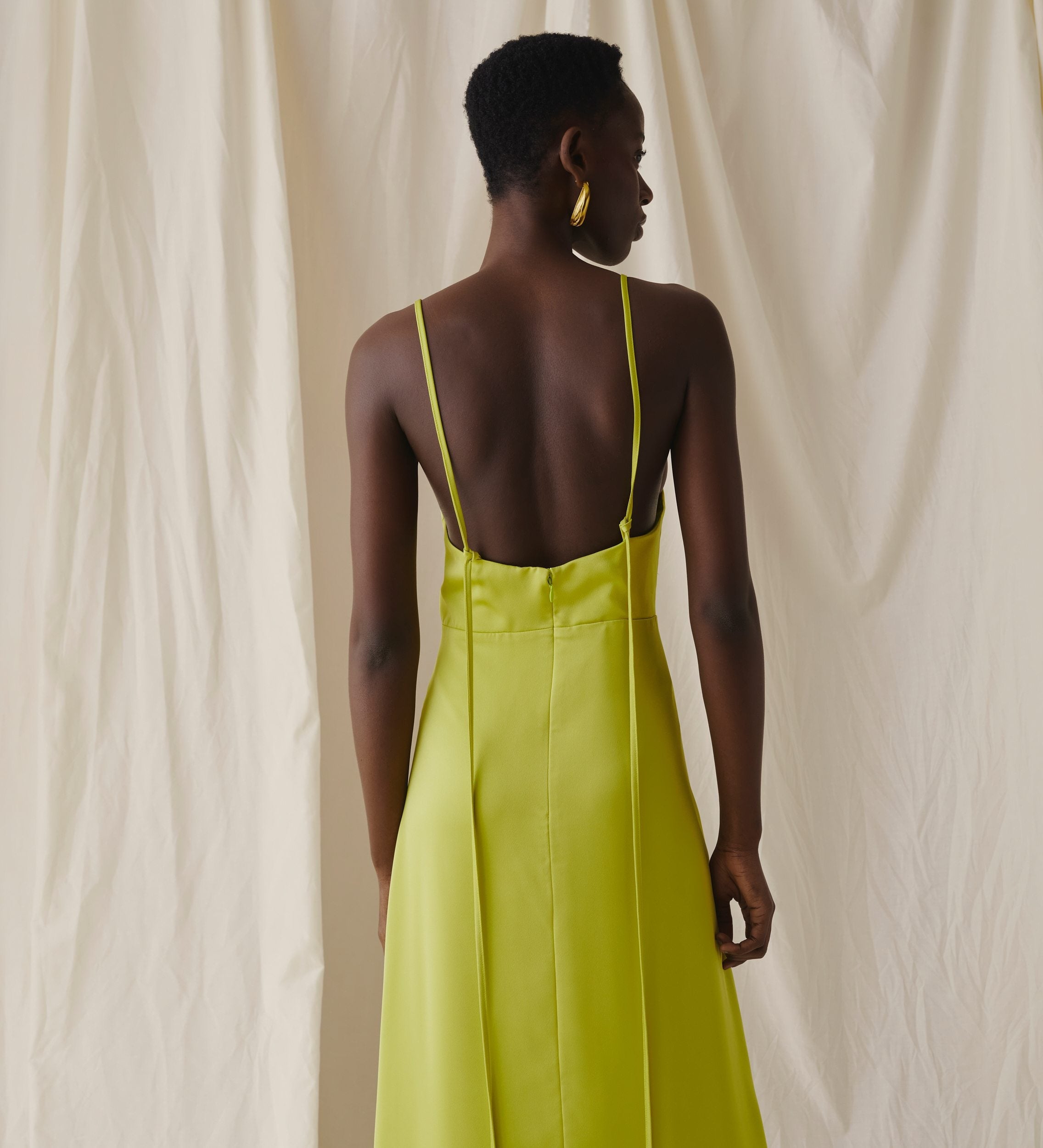 Vestido largo tirantes