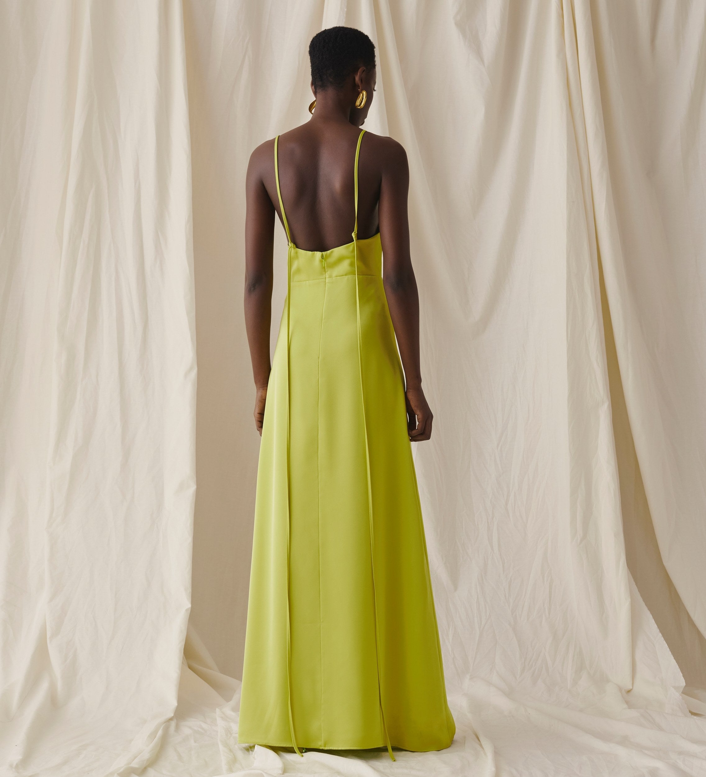 Vestido largo tirantes