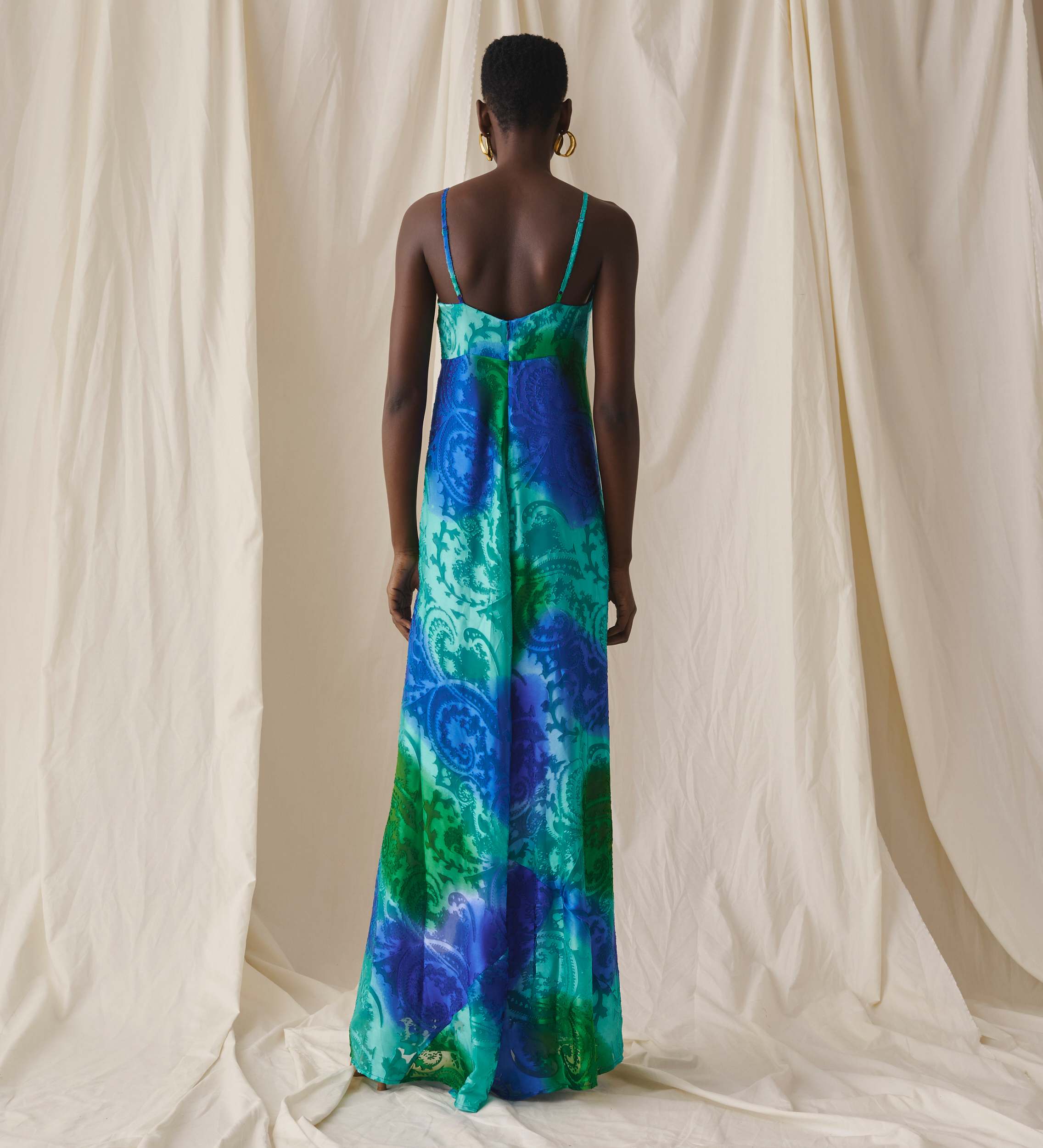 Vestido tirantes largo
