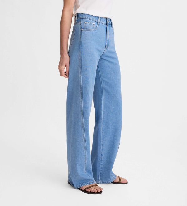 Pantalón vaquero ancho
