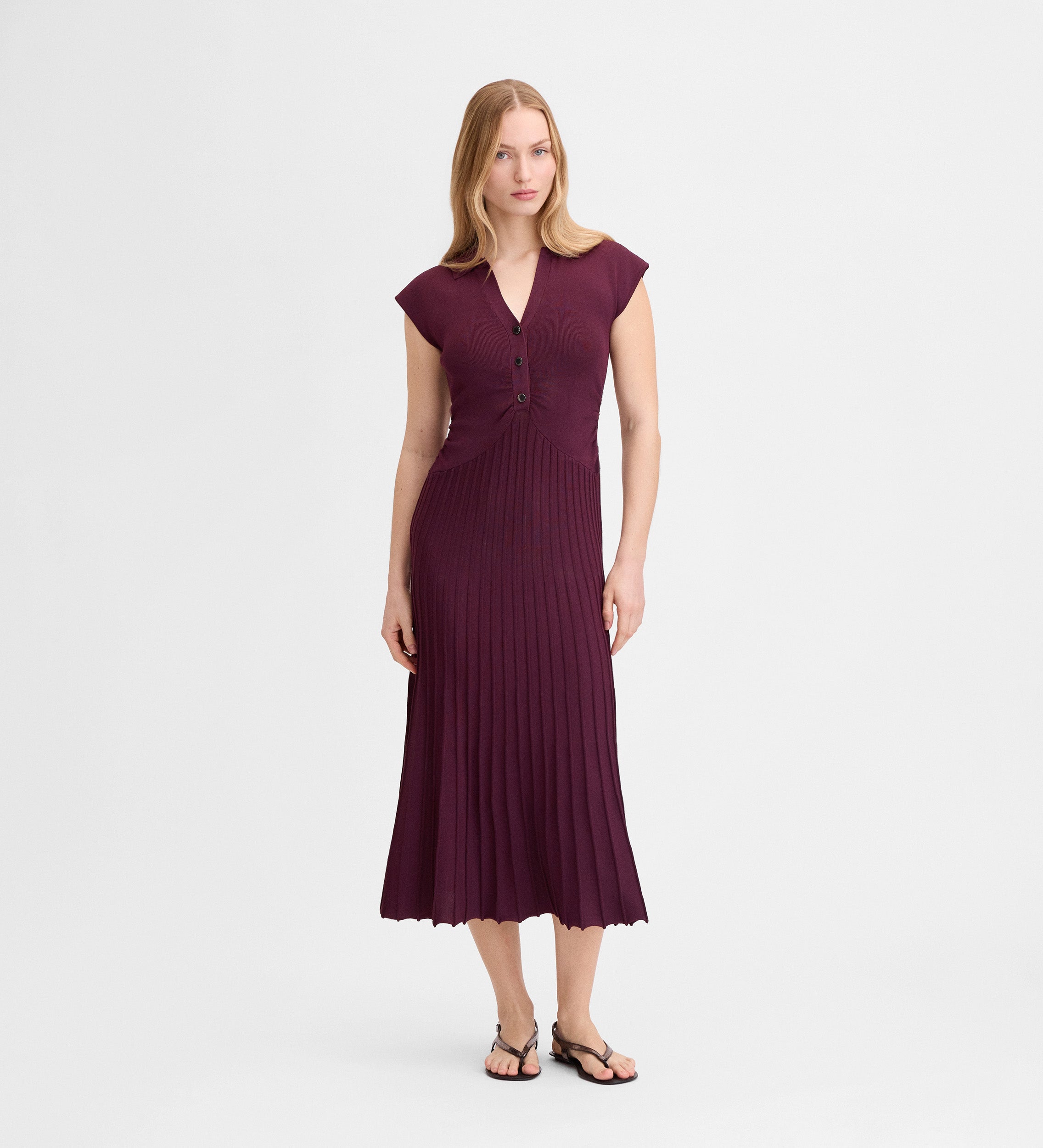 Long knit dress