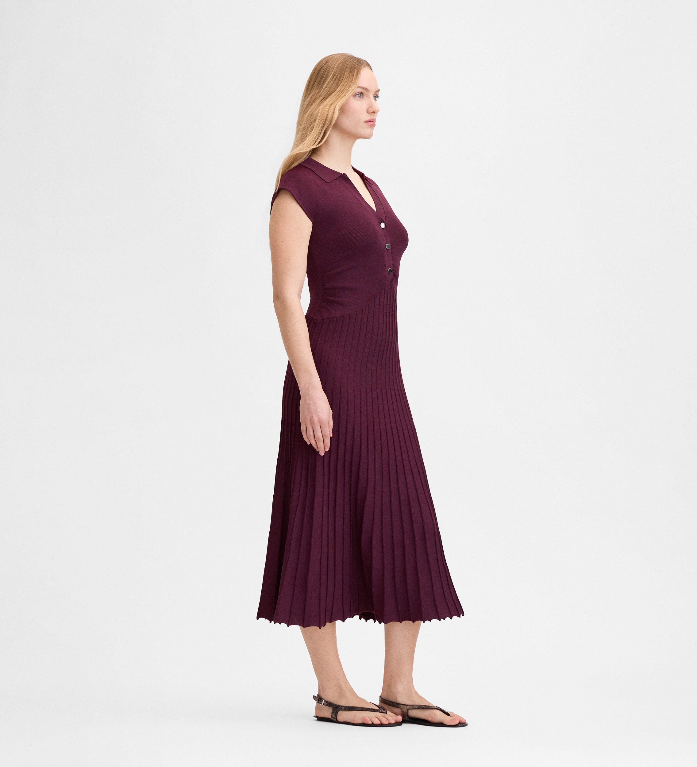 Long knit dress