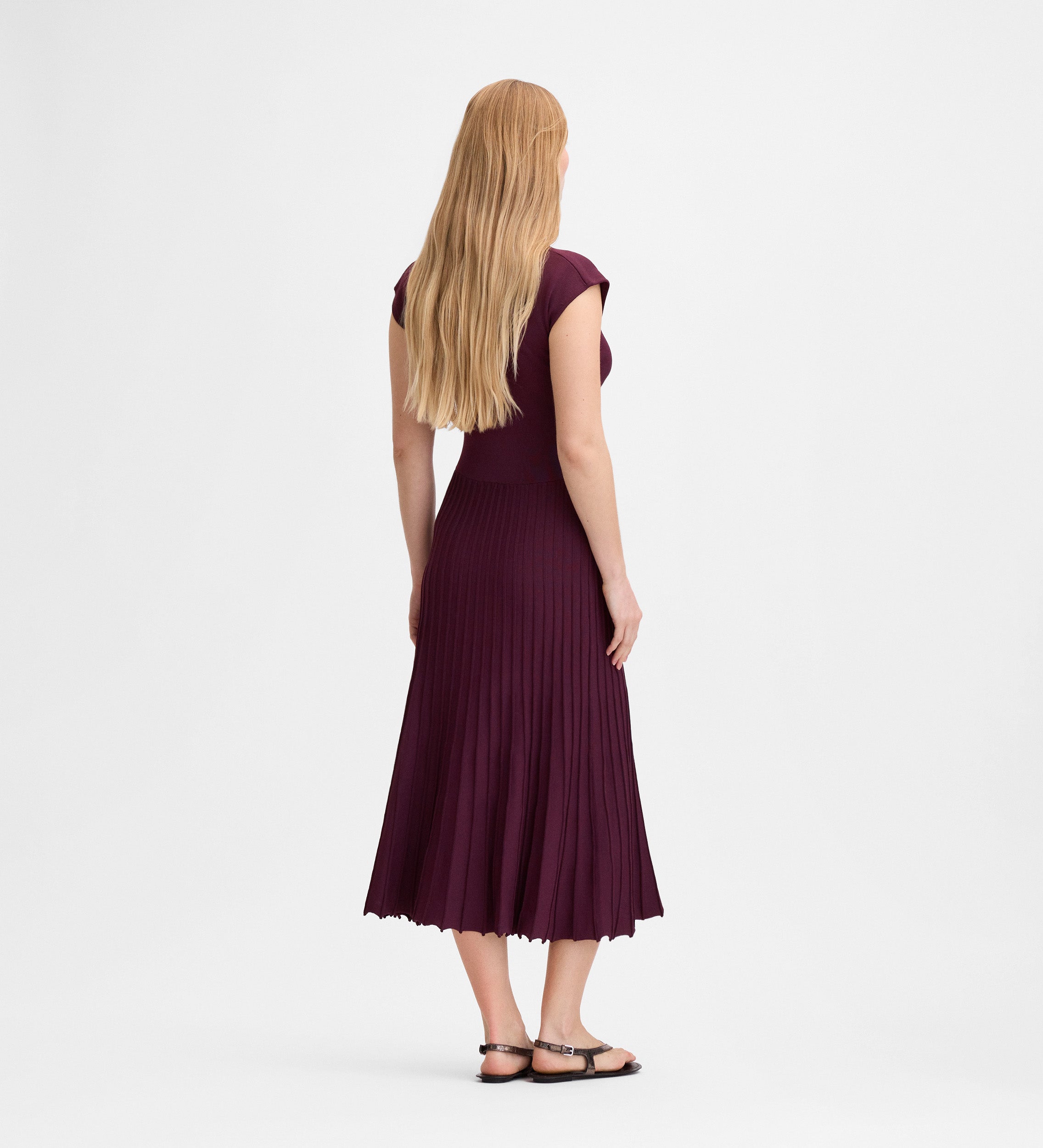 Long knit dress